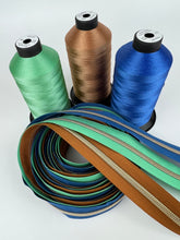 Load image into Gallery viewer, #5 Nylon Zipper Pack- Caramel/Cobalt Blue/Amazemint Pack