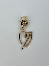 Load image into Gallery viewer, # 5 Needle and Heart Zipper Pull
