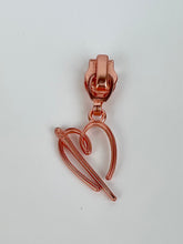 Load image into Gallery viewer, # 5 Needle and Heart Zipper Pull
