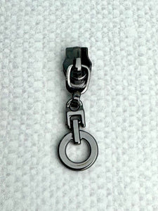 #5 Nylon Zipper Pulls: Drop Circle