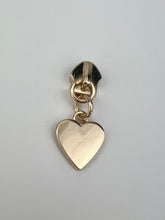 Load image into Gallery viewer, #5 Nylon Zipper Pulls: Small Solid Hearts

