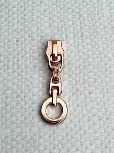 #5 Nylon Zipper Pulls: Drop Circle