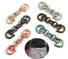 Load image into Gallery viewer, D-Ring Chain Strap Extenders

