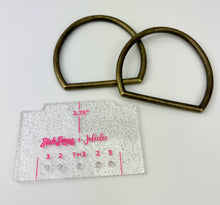 Load image into Gallery viewer, Mini Arc Purse Handle Template

