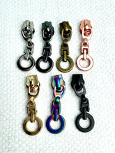 Load image into Gallery viewer, #5 Nylon Zipper Pulls: Drop Circle
