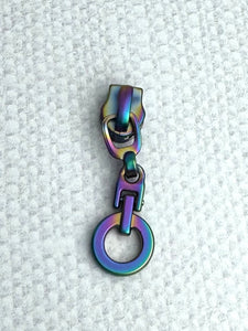 #5 Nylon Zipper Pulls: Drop Circle