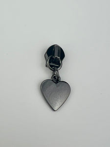 #5 Nylon Zipper Pulls: Small Solid Hearts
