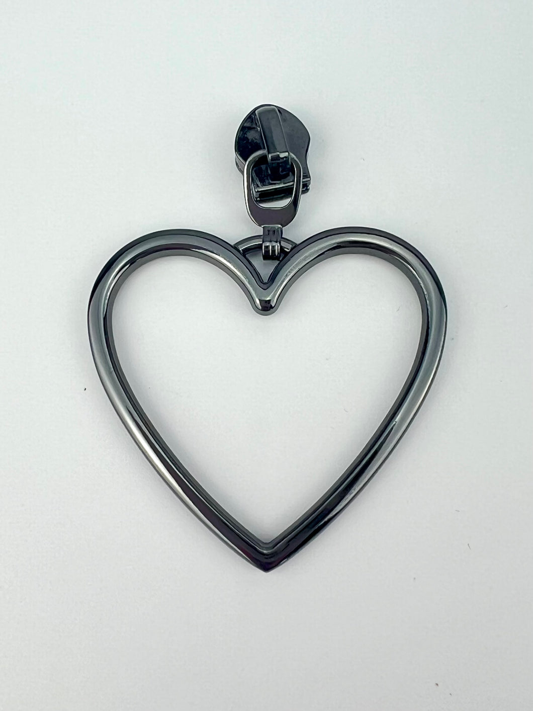 #5 Nylon Zipper Pulls: Extra Large Hearts