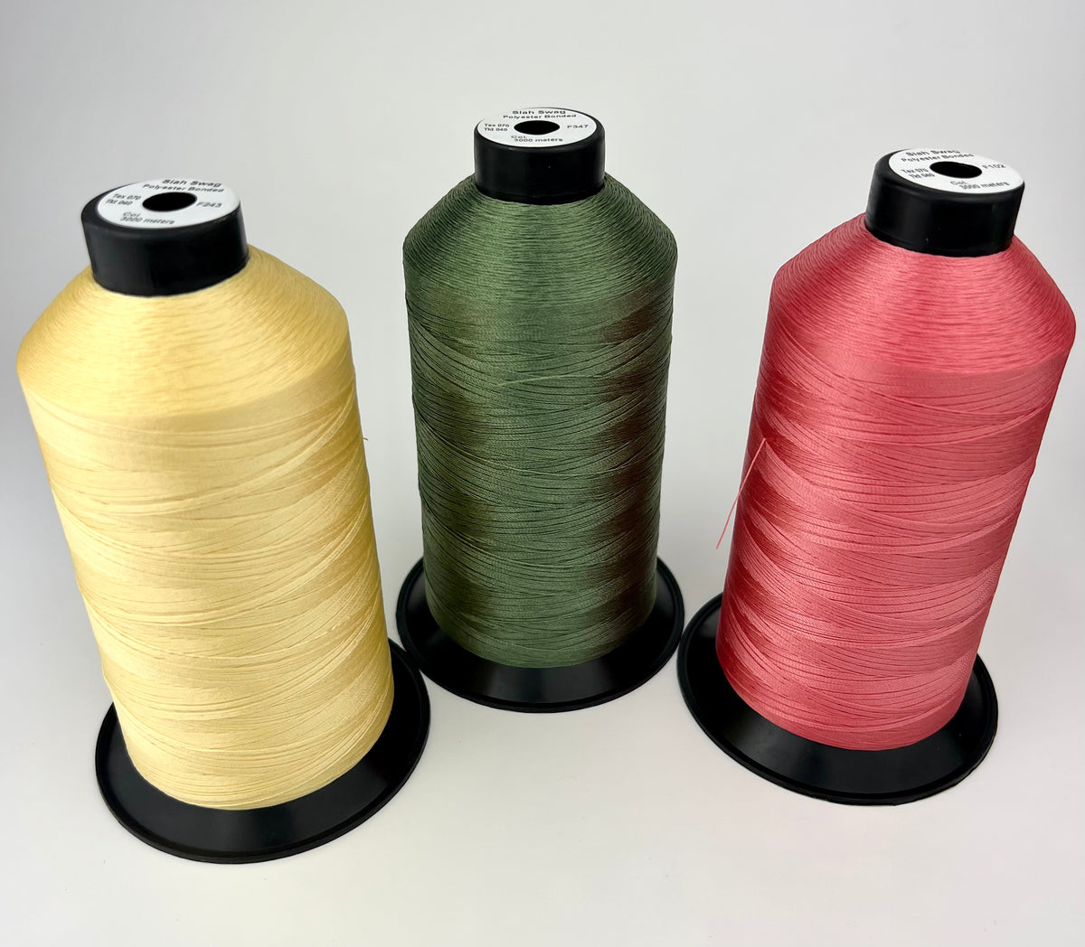 Bonded Poly Tex 45 Thread – Siah Swag Bags