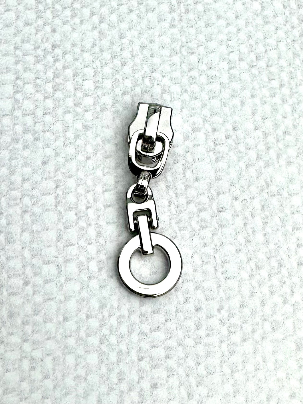 #5 Nylon Zipper Pulls: Drop Circle
