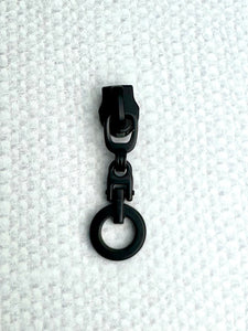 #5 Nylon Zipper Pulls: Drop Circle