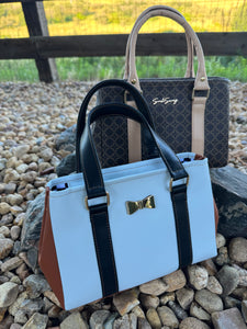 Color Block Monroe Handbag