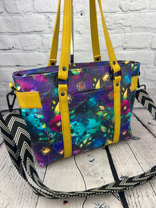 Floral Mr. Heckles Tote (Small)