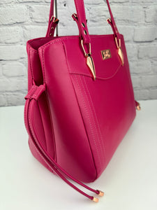 Hot Pink Rea Handbag