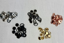 Load image into Gallery viewer, 1/2 in Small Corset D-ring with Rivet
