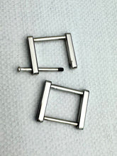 Load image into Gallery viewer, 1 Inch Rectangle Ring With Screw Bar
