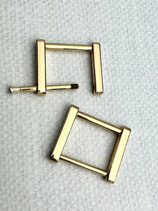 1 Inch Rectangle Ring With Screw Bar