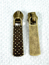 Load image into Gallery viewer, #5 Nylon Zipper Pulls: Pebble Texture Pulls
