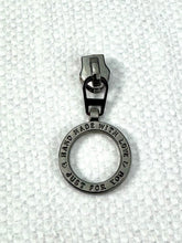 Load image into Gallery viewer, #5 Nylon Zipper Pulls: Hand Made With Love Pulls
