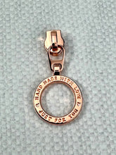 Load image into Gallery viewer, #5 Nylon Zipper Pulls: Hand Made With Love Pulls
