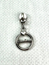 Load image into Gallery viewer, #5 Nylon Zipper Pulls: Handmade Circle

