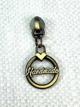 Load image into Gallery viewer, #5 Nylon Zipper Pulls: Handmade Circle
