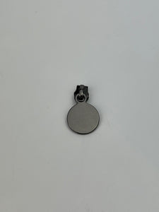 #5 Nylon Zipper Pulls: Circle Coin Pull