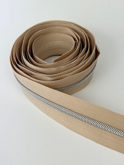 #3 Nylon Coil Zipper Tape - Singles