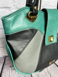 Green and Black Cielo Bag