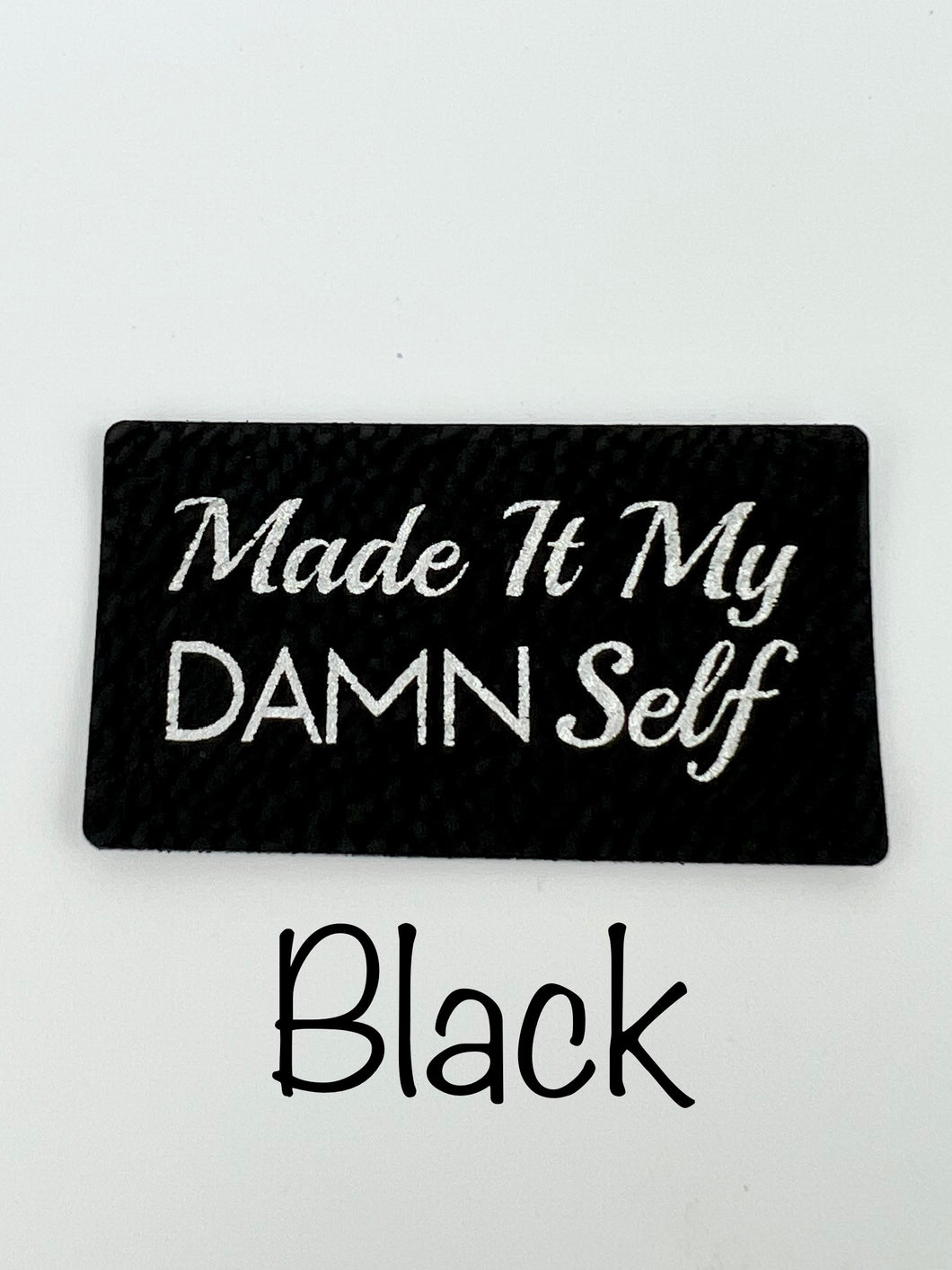 Faux Leather tags