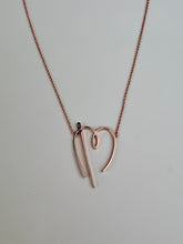 Load image into Gallery viewer, SiahSwag Heart and Needle Necklace
